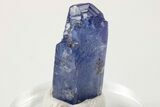 Brilliant, Violet Tanzanite Crystal - Merelani Hills, Tanzania #190867-1